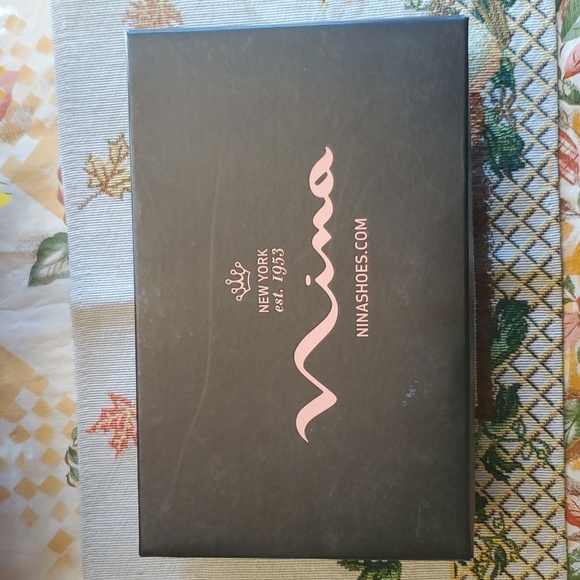 👠 Nina Fern GM Pewter Glitter 2" 8m heels - Picture 11 of 12